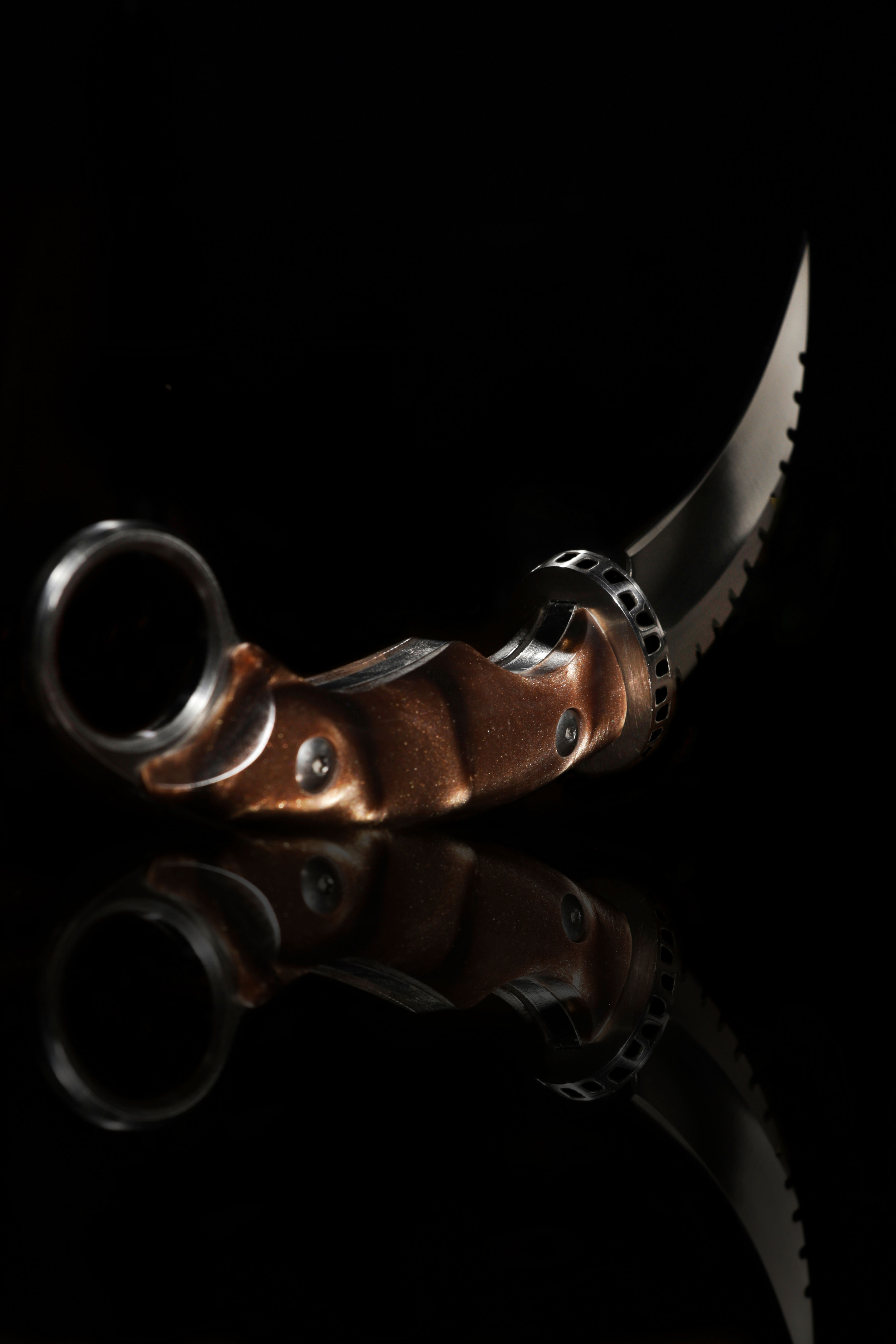 คารัมบิท สันเป็นหยัก ความยาวประมาณ 8 นิ้ว