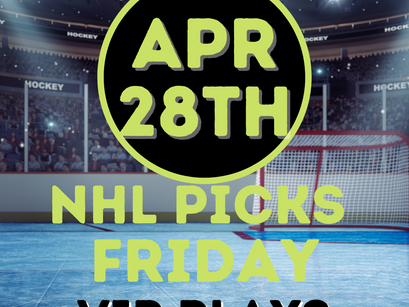 NHL Playoff Picks Friday 4/28