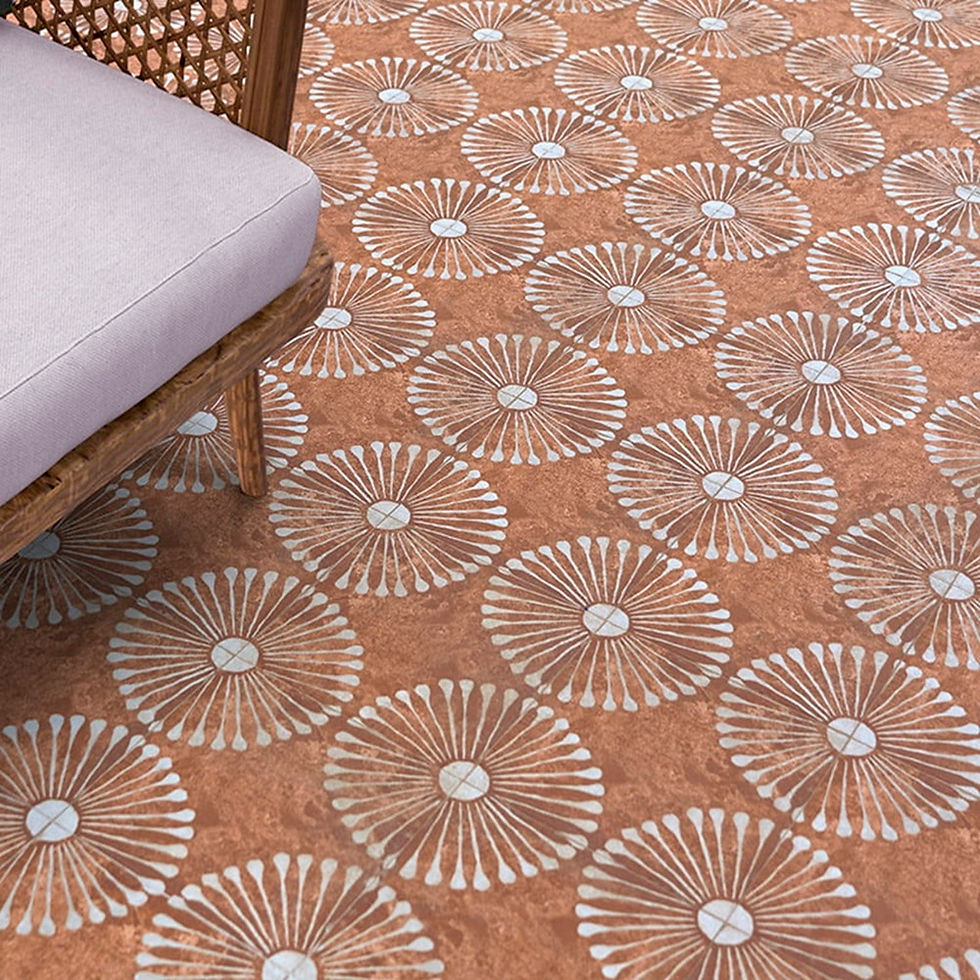 Carrelage effet Carreau de Ciment Carino Deco Naxos 20x20 cm de Mainzu