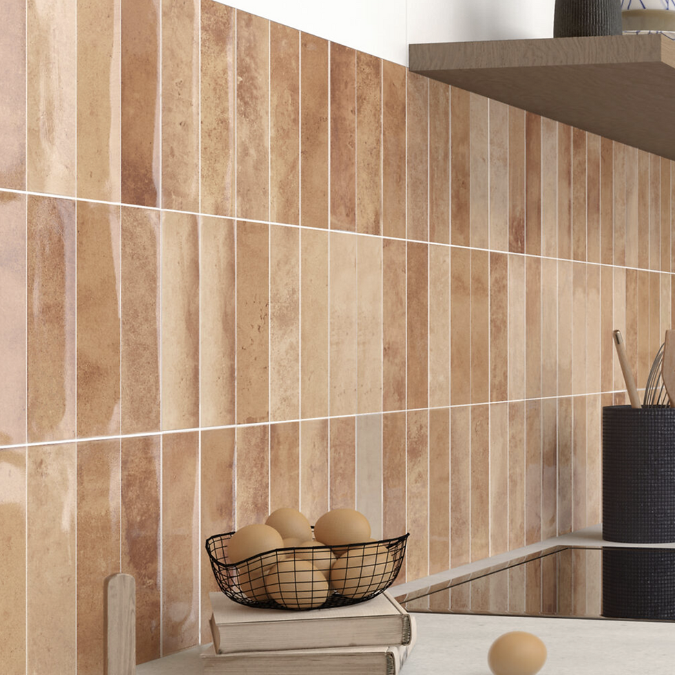 Carrelage effet Zellige Terracotta Pre Ponto Cotto de Prissmacer