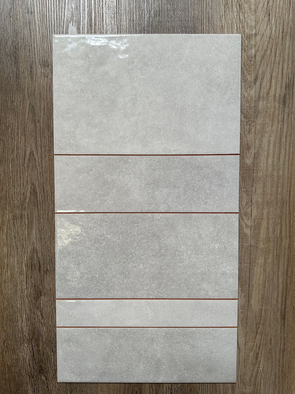 Carrelage Effet Zellige Gris Kian Pearl 31,6x60 cm de Ecoceramic