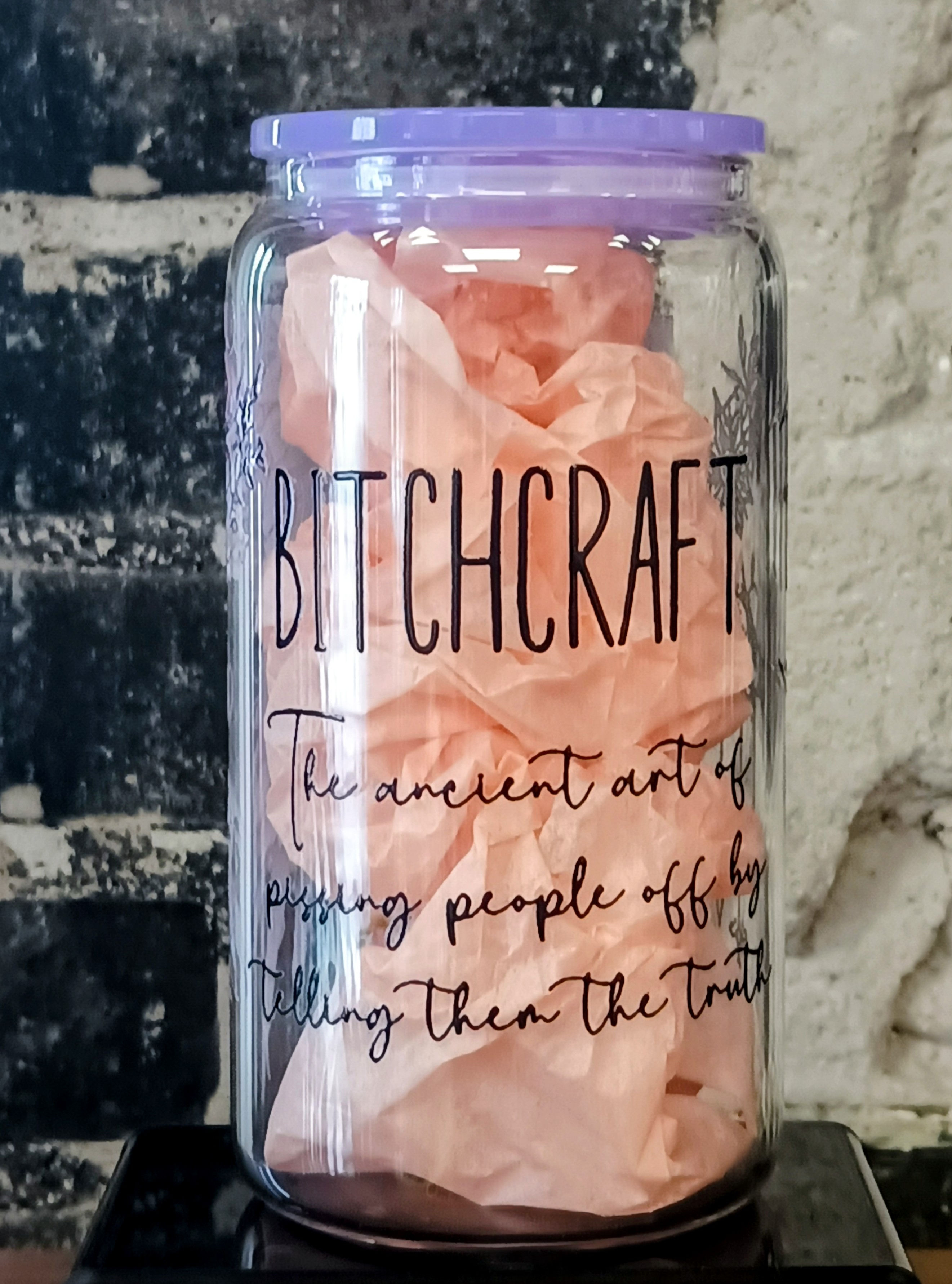Bitchcraft Glass Tumbler