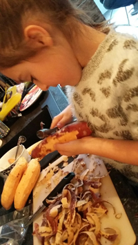 Preparing Aldi food
