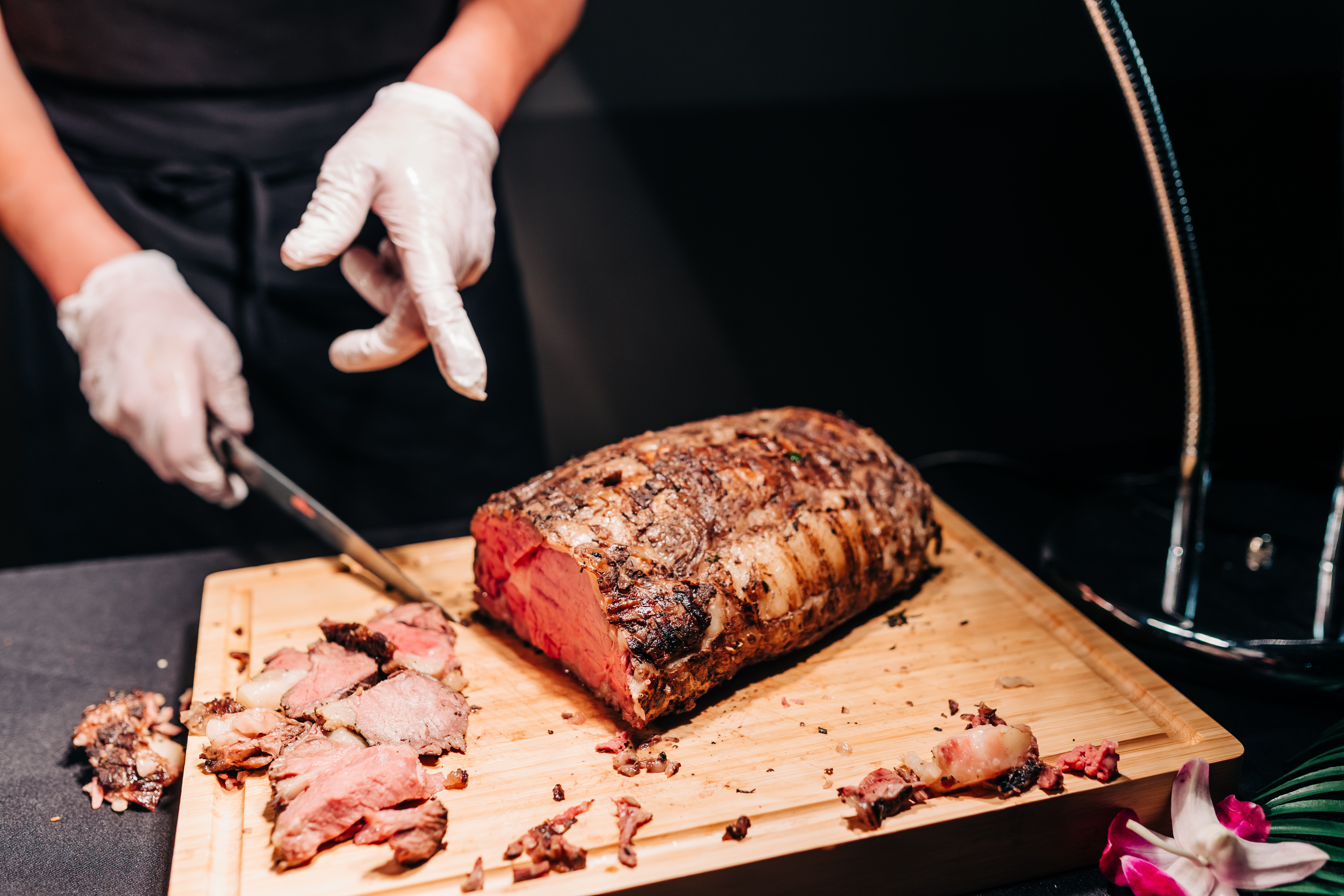 Arranged Food and Objects