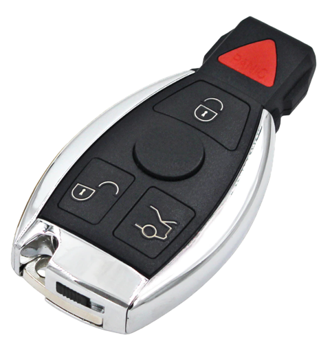 Indexkép: Mercedes Benz szabadkezes távirányítós kulcs VVDI BE / 3+1 gombos - 315 MHz