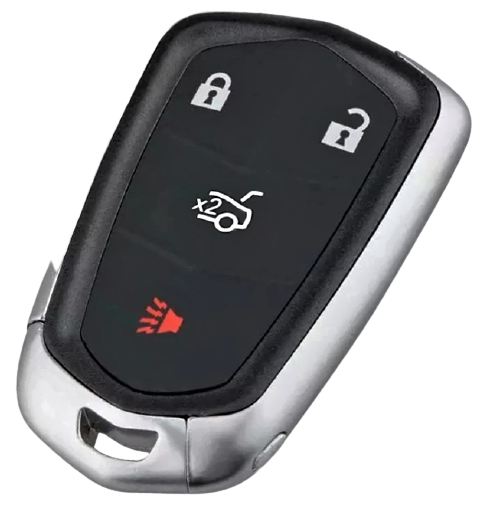 Indexkép: Cadillac Escalade / ATS / szabadkezes kulcs HQ2AB - 3+1 gombos / ID46 / 315 MHz