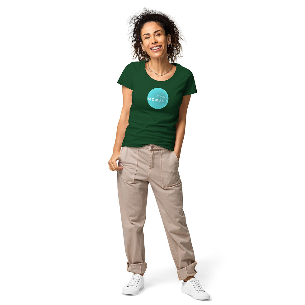 Thumbnail: Having A Moment Organic Crew Neck T-Shirt