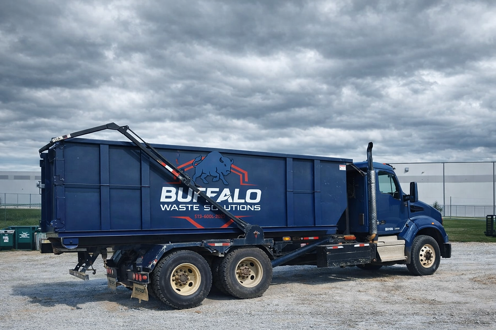 Photo of Buffalo Waste Solutions LLC Residential Dumpster Rental Truck