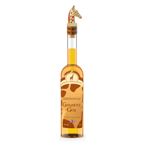 Giraffe Gin Mango & Passion Fruit 70cl 40 Serengeti Spirits