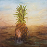 Last Pineapple (42x60) oil on board 2018 Tomasz Wrobel.jpg