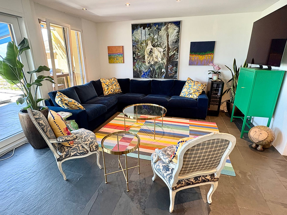 Art in living room