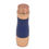 Thumbnail: TAGOTT Pure Copper Bottle 1 Liter – Blue Painted with Hammered Copper Band