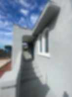 Front stairs - 131 W 62nd St LA