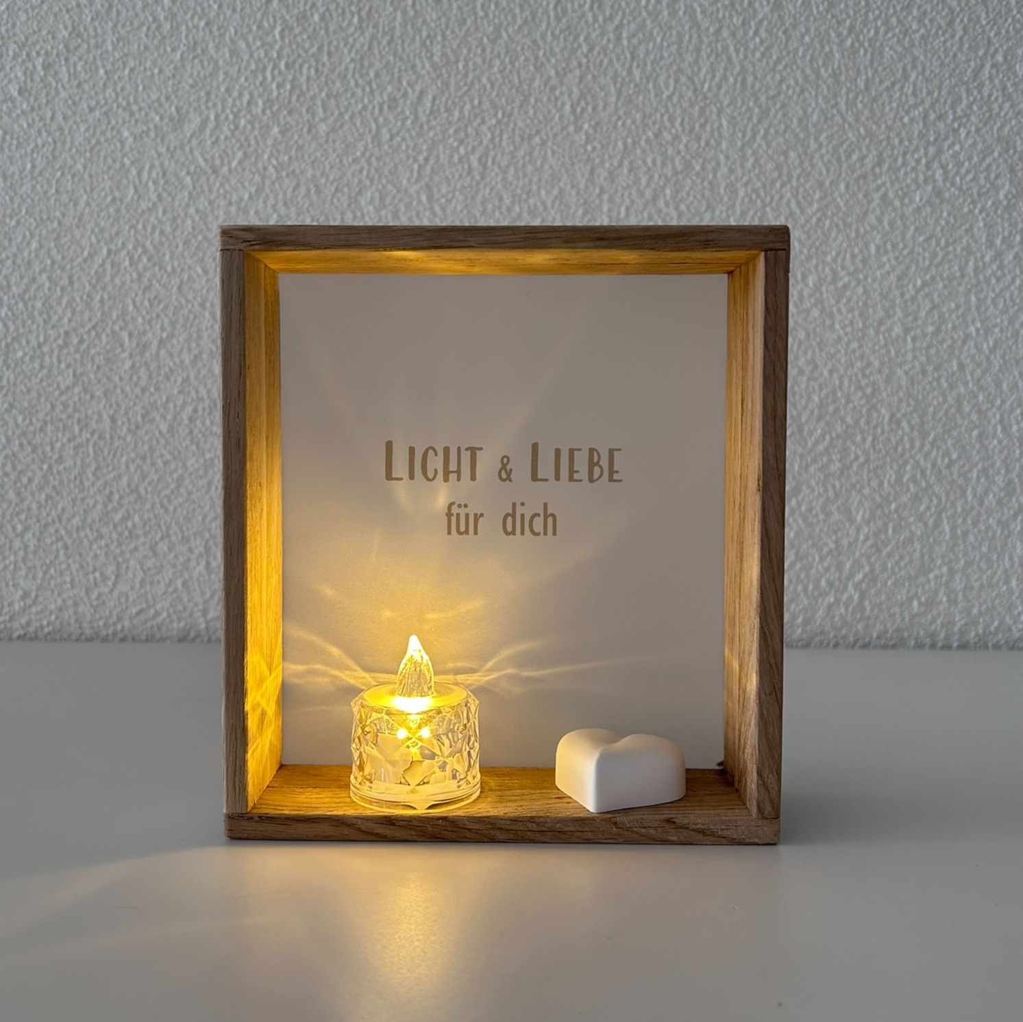 Aufsteller LICHT & LIEBE FÜR DICH