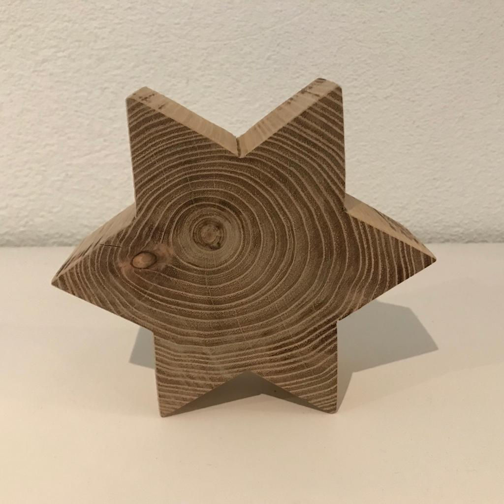 Holzstern 15 cm