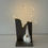 Miniaturbild: Leuchtstern LED mit Holzhalterung
