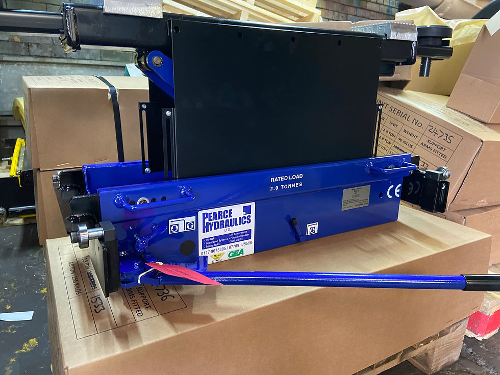 Thumbnail: MAJORLIFT HPJ2 2 TONNE MANUALLY OPERATED JACKING BEAM