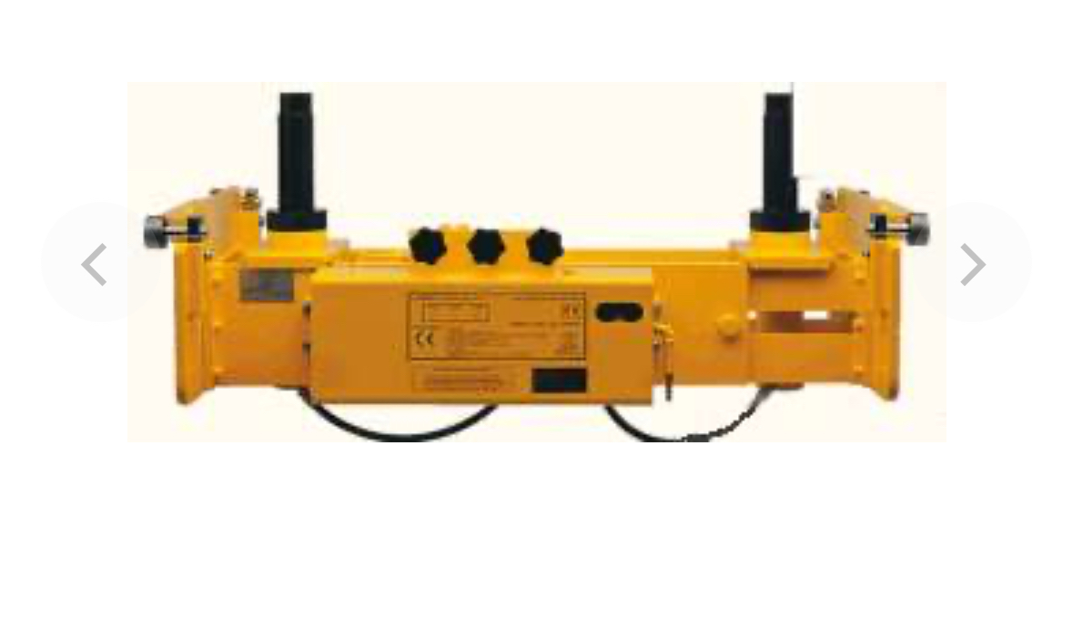 MAJORLIFT 12 Tonne AMPJLA12 Air Operated Jacking Beam ADJUSTABLE