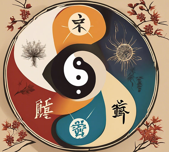 Traditional Chinese Medicine yin and yan