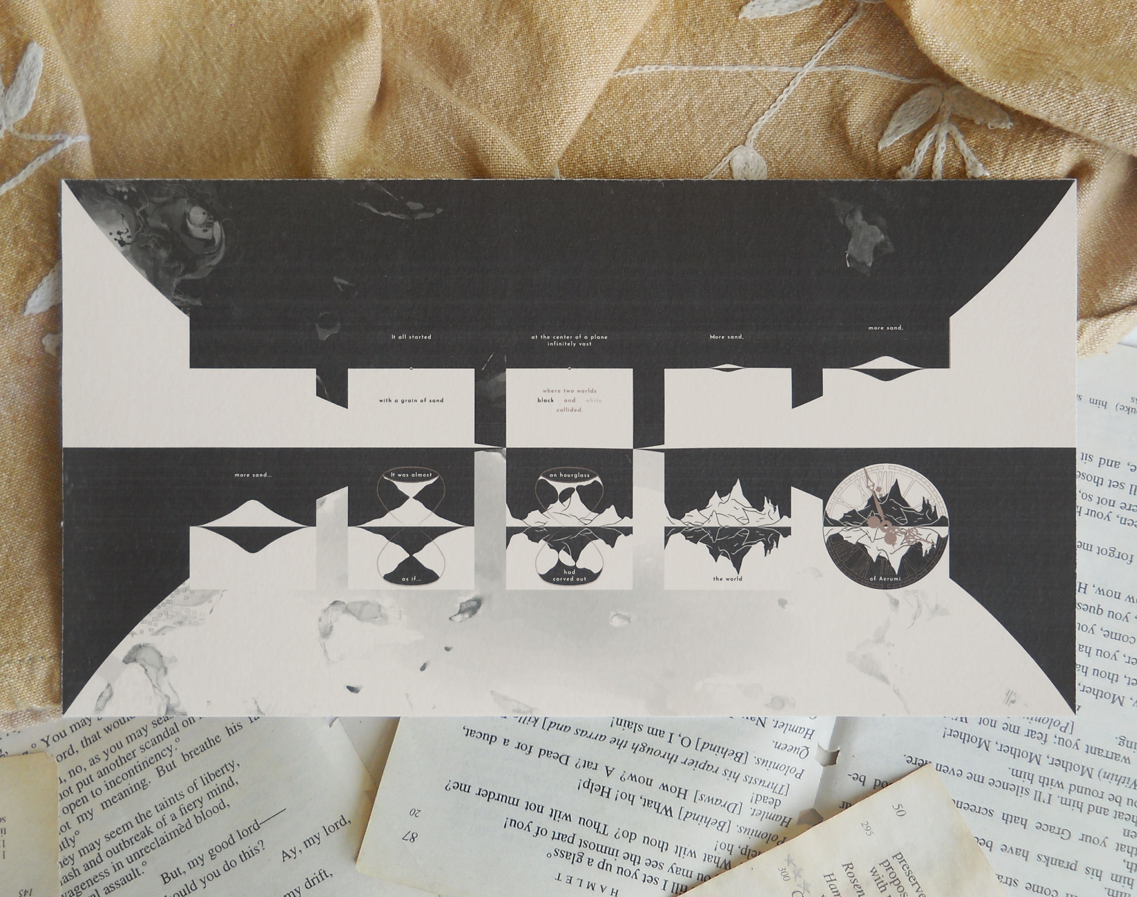 world formation - cardstock print