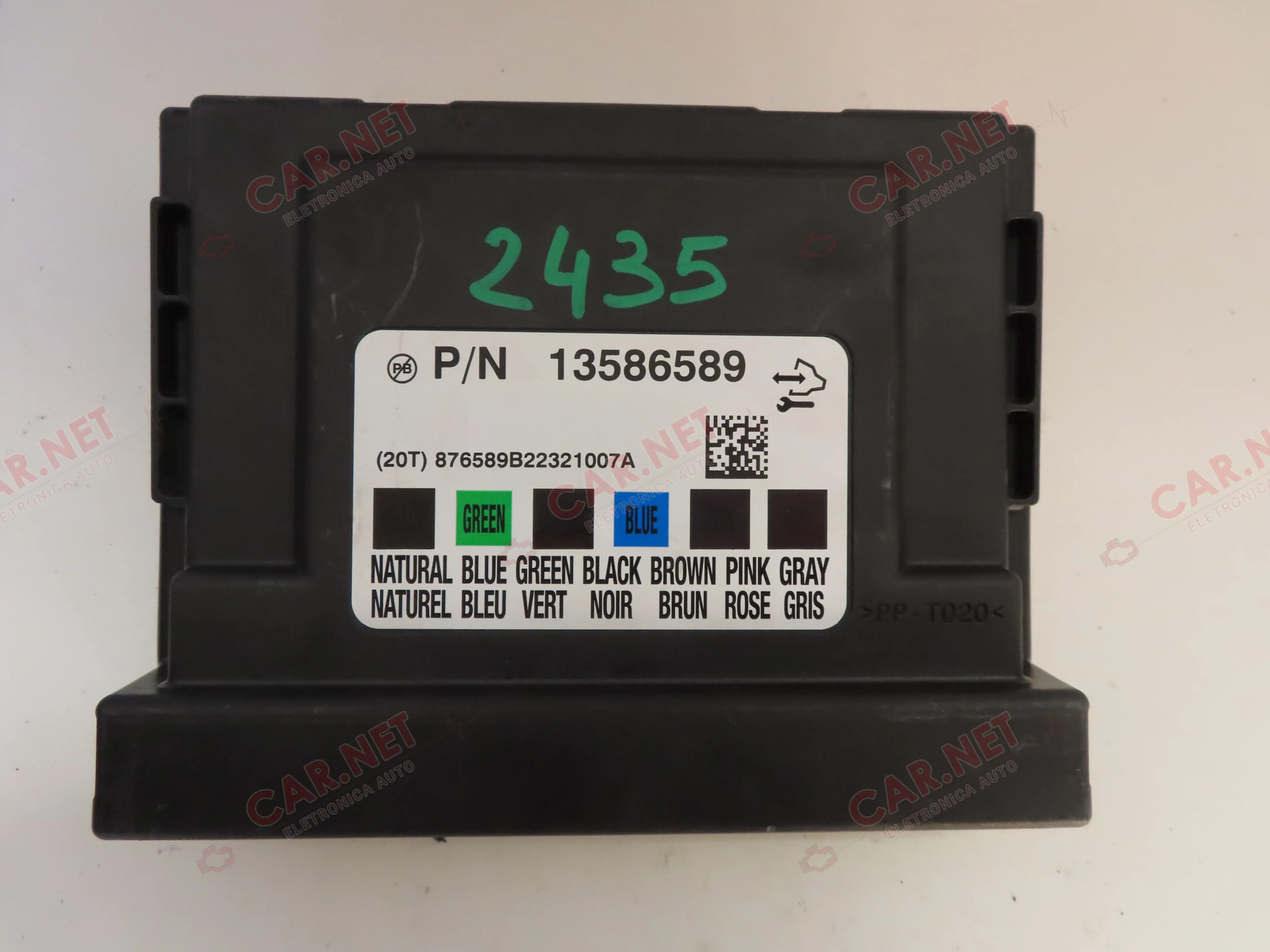13586589 CENTRALINA BODY COMPUTER GM MODULO BCM CHEVROLET AVEO II T300 2013 1.2