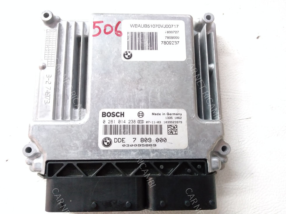 Thumbnail: 0281014238 EDC17CP02 DDE 7809000 ENGINE CONTROL UNIT BMW 320D E90 2.0D 130KW N47
