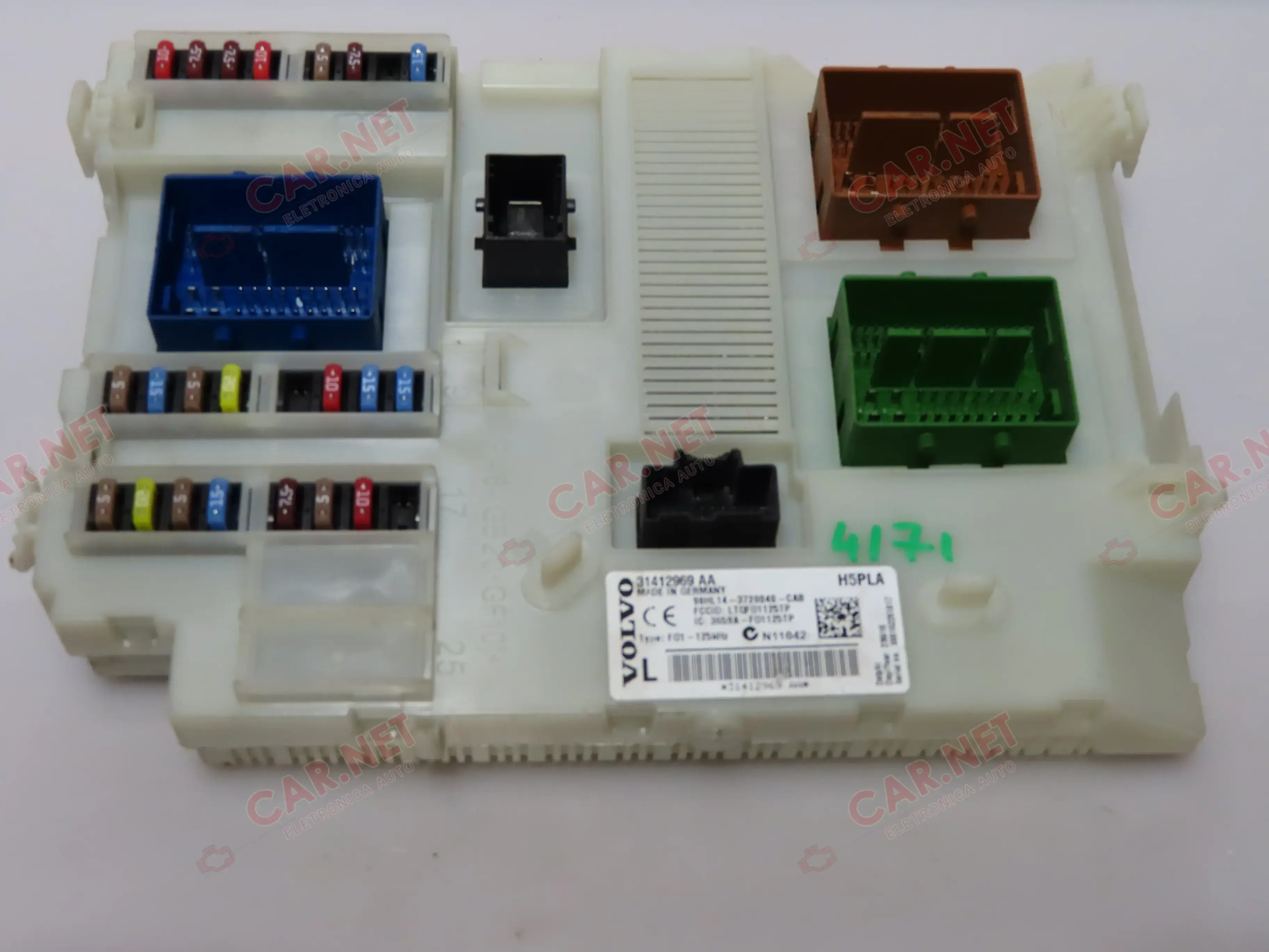 31412969AA 98HL14-3720040-CAB CENTRALINA FUSIBILI RELE BSM VOLVO XC60 DELPHI F01