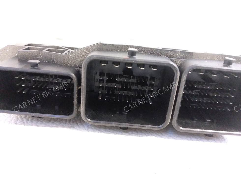 Thumbnail: 9674254080 ENGINE CONTROL UNIT PEUGEOT 207 WA 1.4 HDI 50KW 8HR 0281015849 EDC17C10