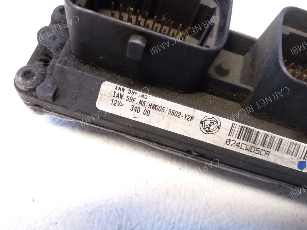Miniature : IAW 59F.M5 HW005 46808849 UNITÉ DE CONTRÔLE DU MOTEUR FIAT PUNTO 188 LANCIA Y 843 1.2 44KW