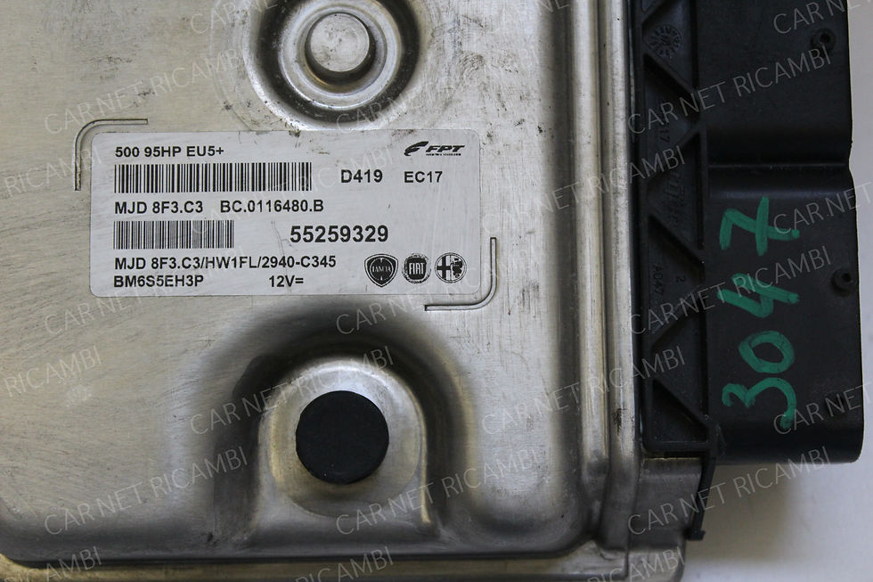 Miniature : 55259329 UNITÉ DE CONTRÔLE MOTEUR FIAT 500 312 70KW 95HP EU5+ MARELLI MJD 8F3.C3 HW1FL