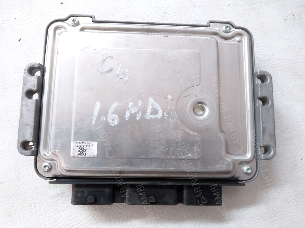 Thumbnail: 9660324180 ENGINE CONTROL UNIT PEUGEOT 307 1.6HDI 110 80KW 9HZ 0281011634 EDC16C34