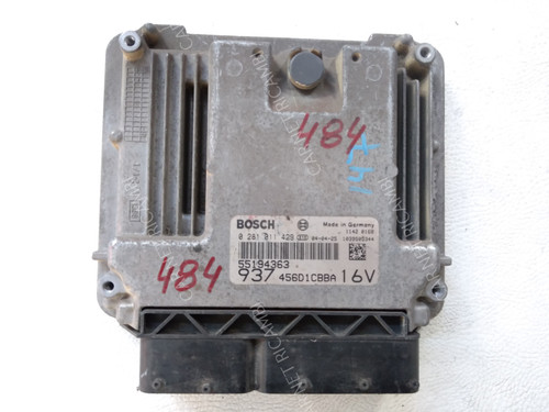 CENTRALINA MOTORE ECU ALFA ROMEO 147 937 1.9 JTD 16V 55194363 ...