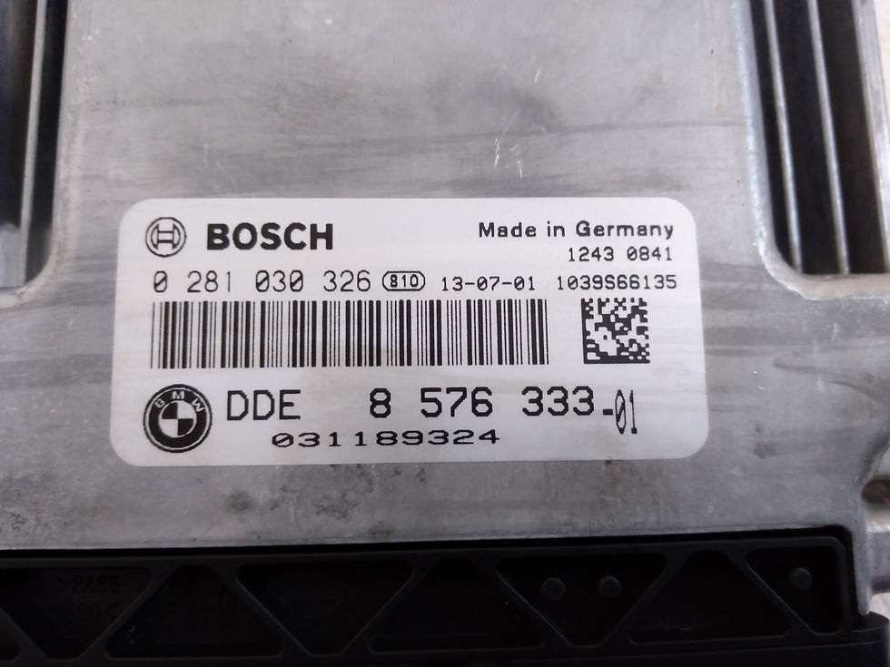 Thumbnail: 0281030326 ENGINE CONTROL UNIT BMW X3 F25 F30 320D DDE 8576333 BOSCH EDC17C50-3.58