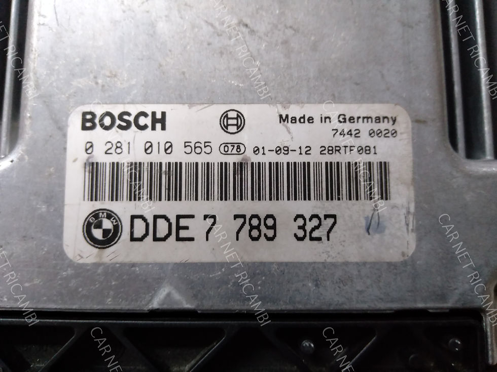 Thumbnail: 0281010565 BOSCH 7789327 DDE7 789 327 ENGINE CONTROL UNIT BMW E46 320D 2.0 D 110KW
