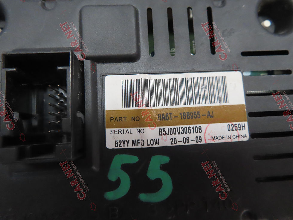 Thumbnail: 8A6T-18B955-AJ LCD DISPLAY ON-BOARD COMPUTER FORD FIESTA VI 2008