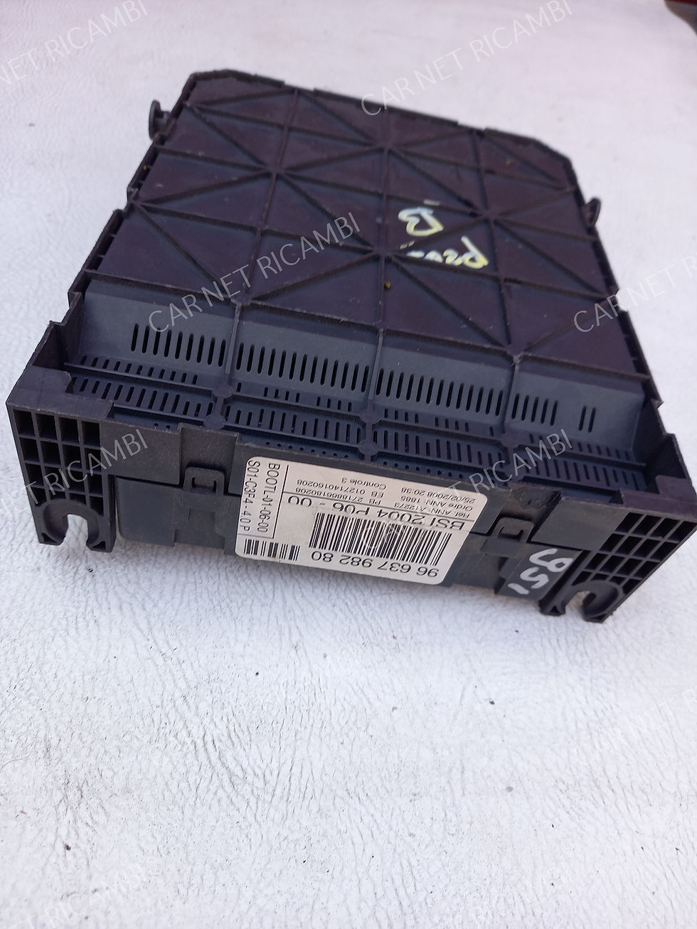 Thumbnail: 9663798280 BSI 2004 P06-00 VALEO BODY CONTROL UNIT PEUGEOT 207 CITROEN C3 FROM 2007
