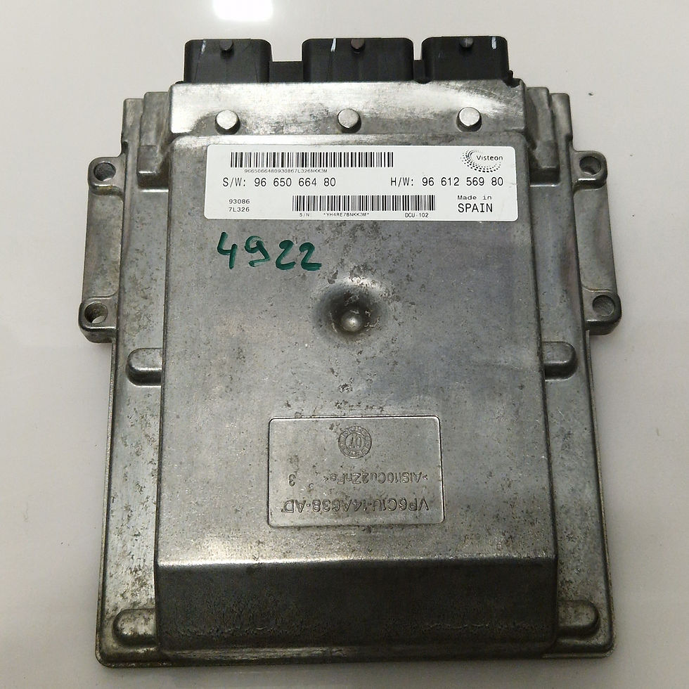 DCU-102 VISTEON 9661256980 9665066480 CENTRALINA MOTORE DUCATO JUMPER BOXER 2.2