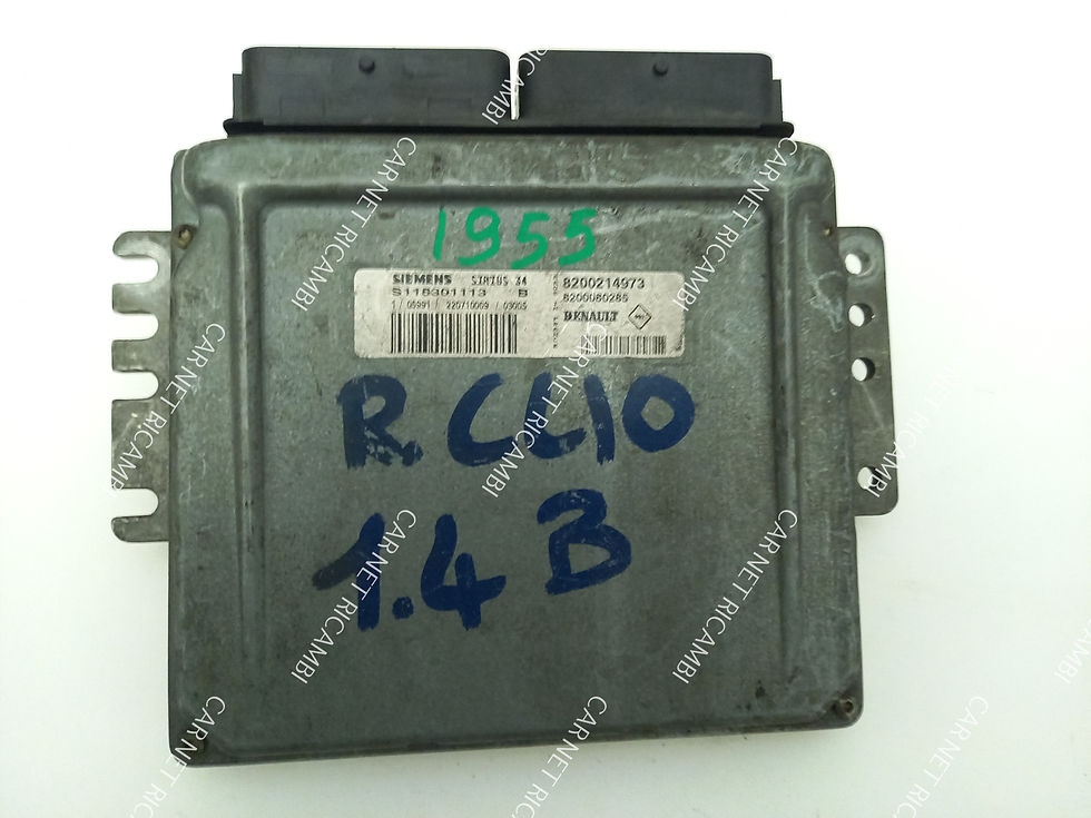 8200214973 SIEMENS SIRIUS34 CENTRALINA MOTORE RENAULT KANGOO KC0/1 1.6 4X4 70KW