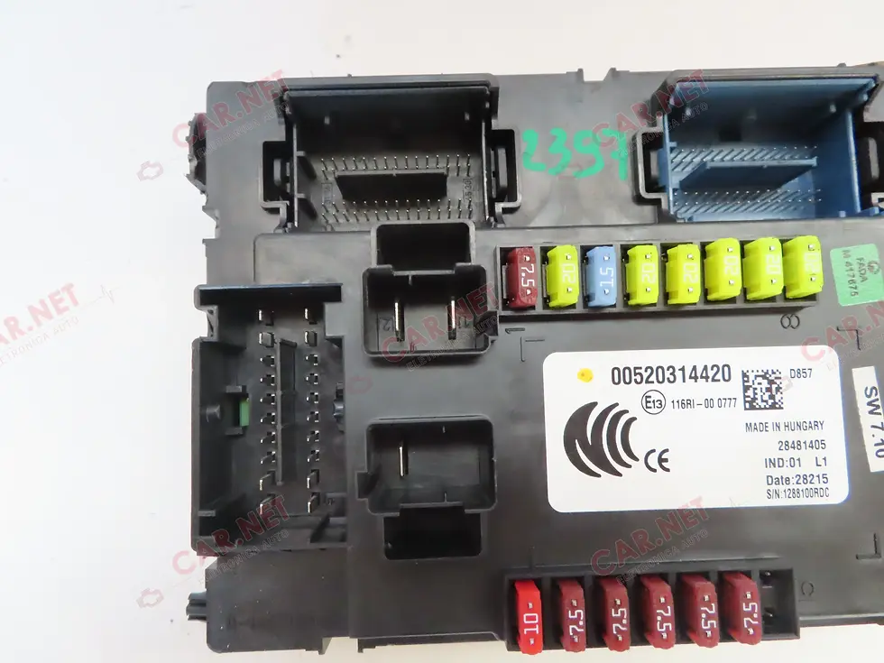 Thumbnail: 00520314420 BODY COMPUTER CONTROL UNIT BCM MODULE FIAT 500X 334 DELPHI 28481405