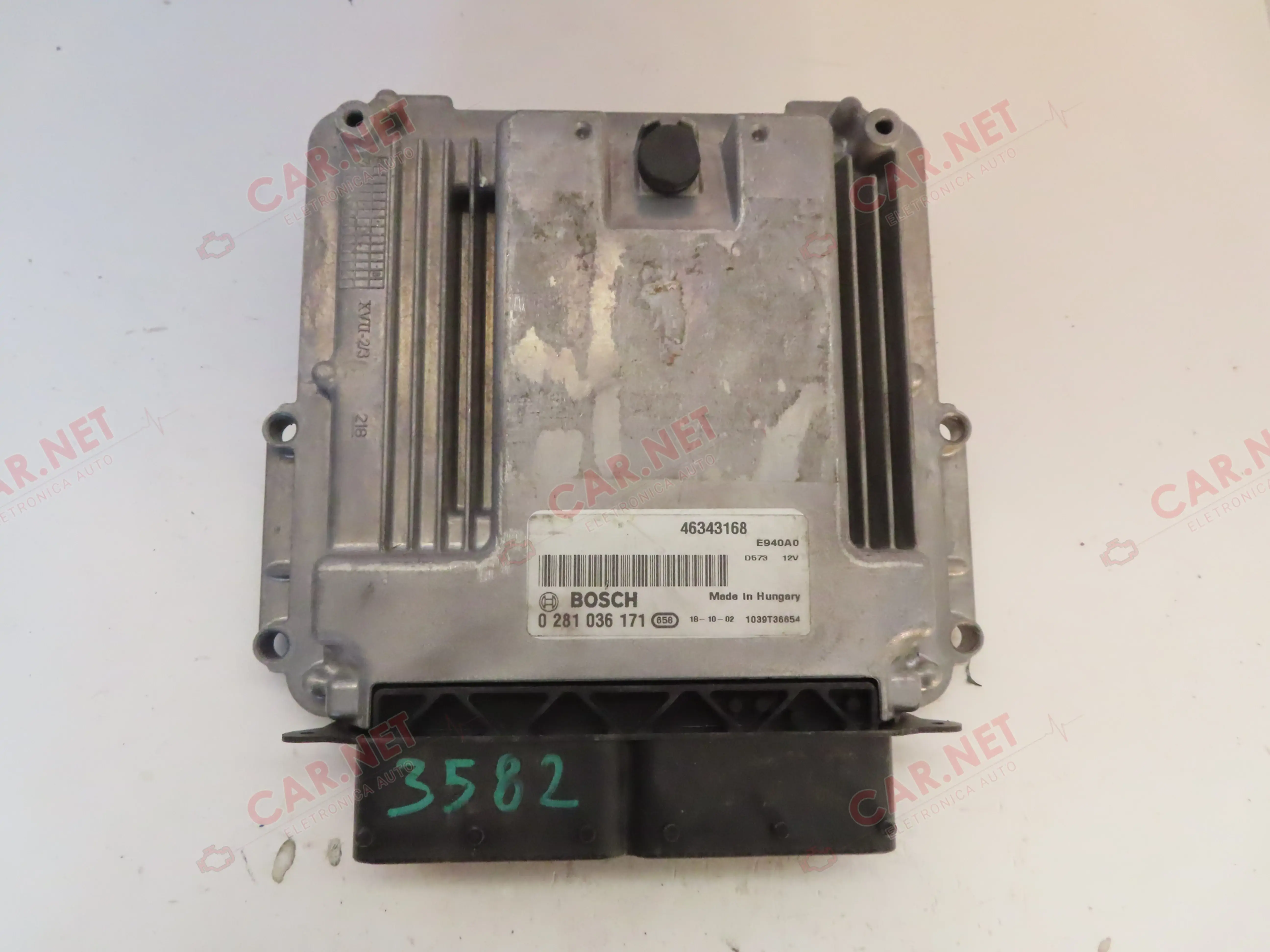 46343168 ENGINE CONTROL UNIT ECU ALFA ROMEO GIULIETTA 940 1.6 JTDM 88KW 0281036171