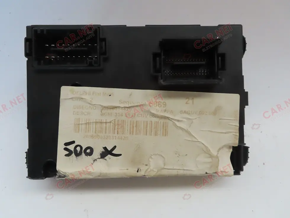 Thumbnail: 00520314420 BODY COMPUTER CONTROL UNIT BCM MODULE FIAT 500X 334 DELPHI 28481405
