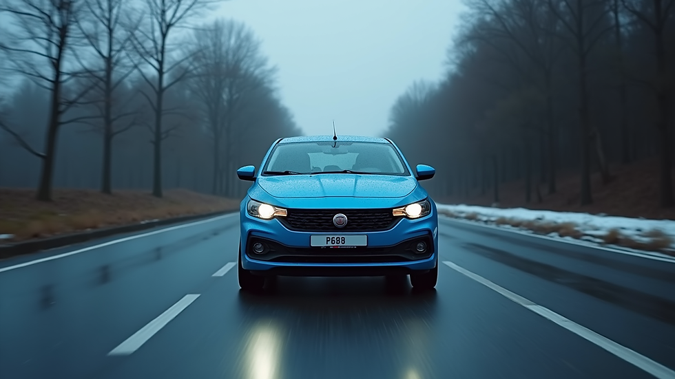 Vista frontale della centralina Blue&Me per Fiat Grande Punto