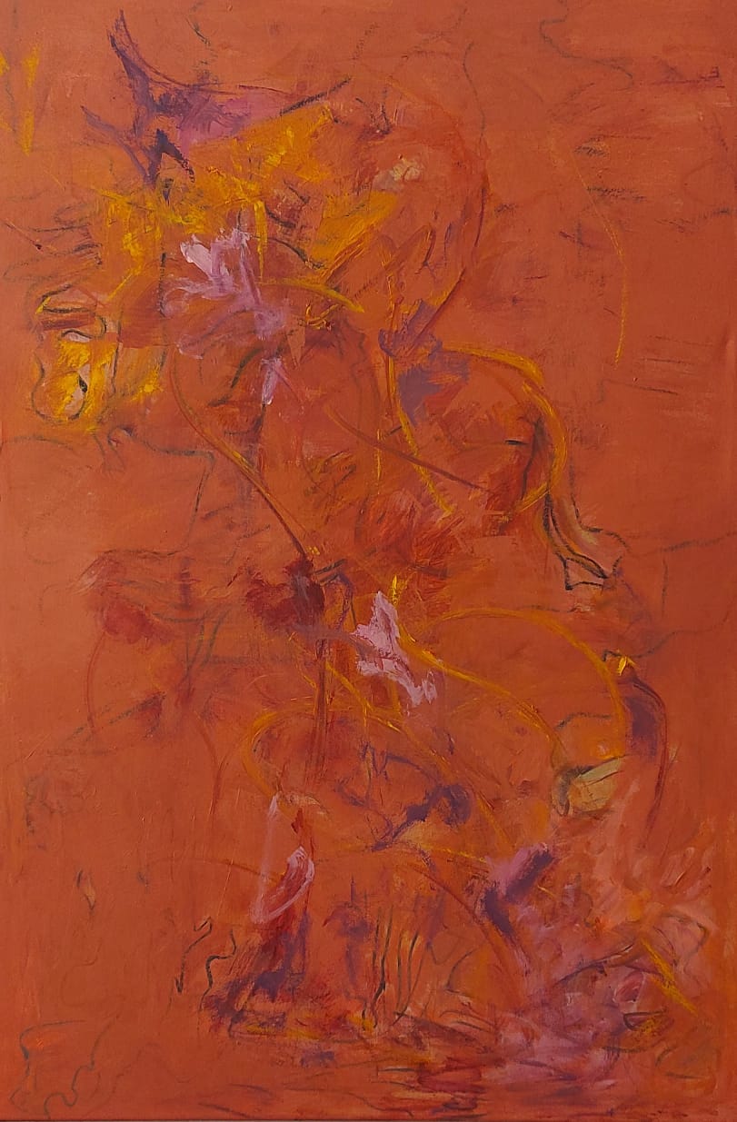 Movement- Pintura sobre tela- 80 x 100 cm.- 2020.