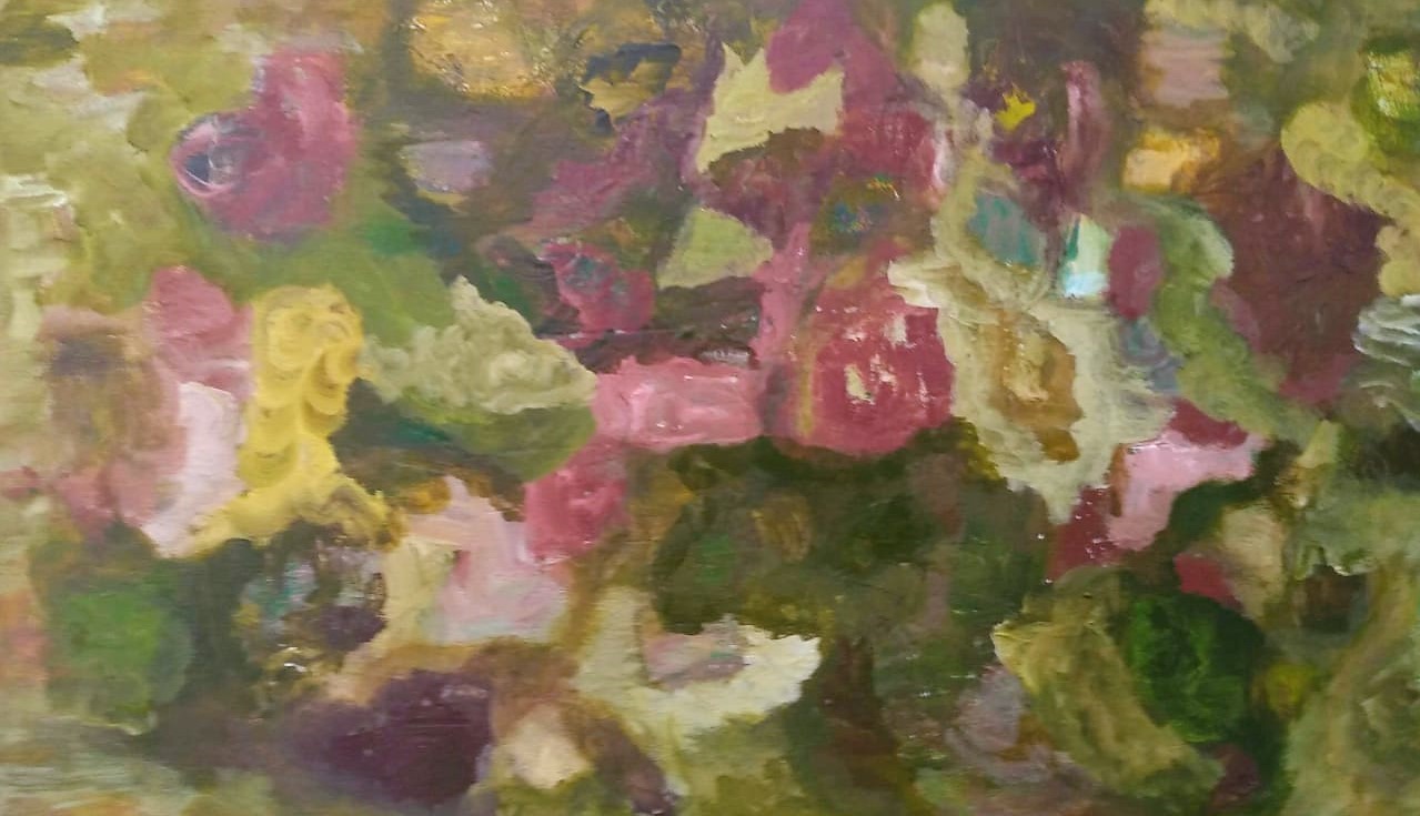 Monte- Pintura sobre madera- 2019