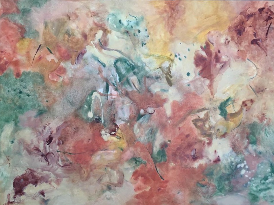 Rupestre- Pintura sobre tela- 80 x 110 cm.- 2019.