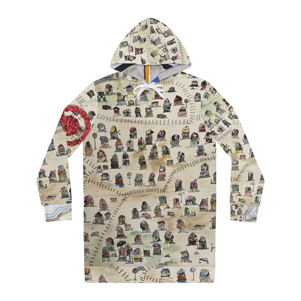 Thumbnail: Bundlehouse (_emembe_) Hoodie Dress 