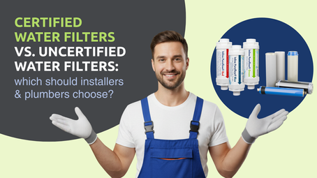 Certified water filters