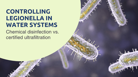 Controlling Legionella in water systems