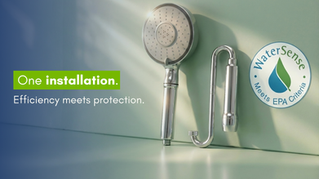 EPA WaterSense certified filters: Water efficiency and Legionella protection in one device