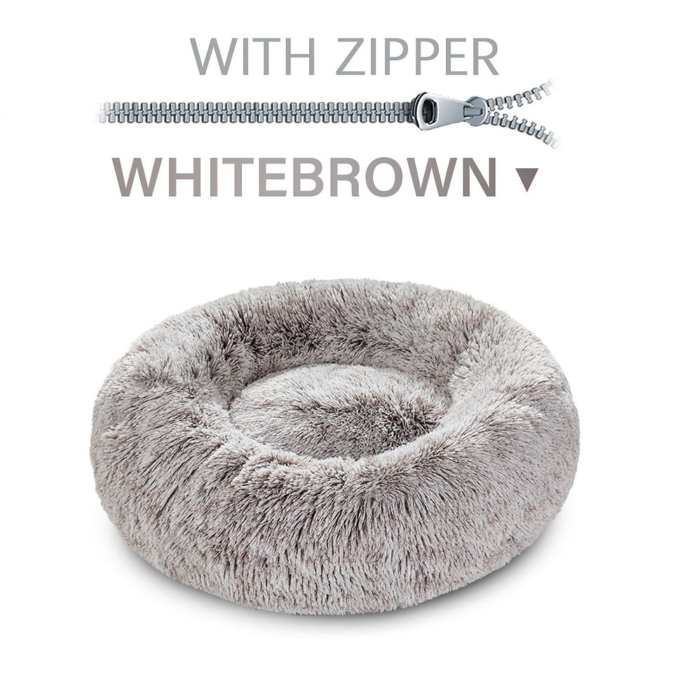 Thumbnail: Super Soft Fluffy Plush Pet Bed. Excellent for Small - Large Pets. Easy Care.